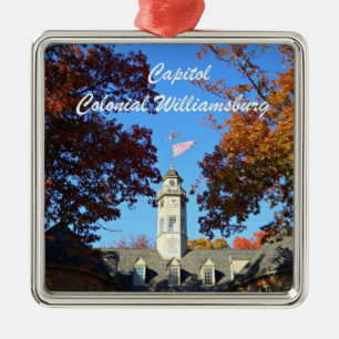 Capitol, Colonial Williamsburg Metal Tree Decoration