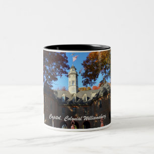 Capitol, Colonial Williamsburg Two-Tone Coffee Mug