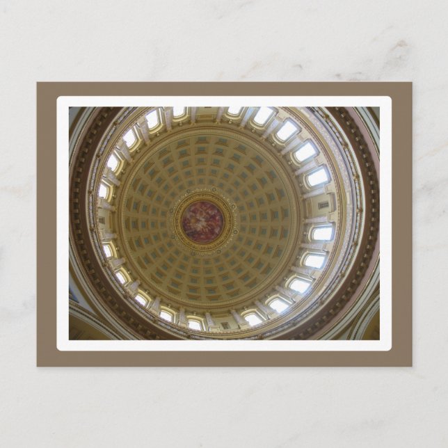 Capitol Dome - Madison Postcard (Front)