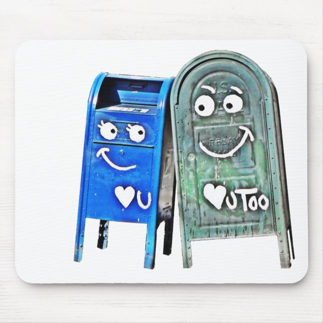 capitol hill love mailboxes mouse pad (Front)