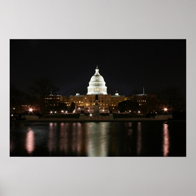 Capitol Night Poster (Front)