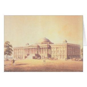 Capitol of the United States, engraved by