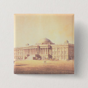 Capitol of the United States, engraved by 15 Cm Square Badge