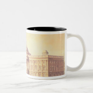 Capitol of the United States, engraved by Two-Tone Coffee Mug