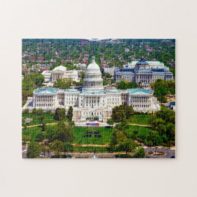 Capitol of Washington. Jigsaw Puzzle (Horizontal)