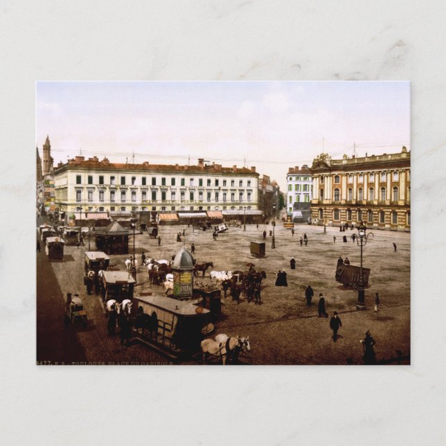 Capitol Place Toulouse France Postcard (Front)