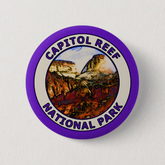 Capitol Reef National Park 6 Cm Round Badge