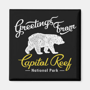 Capitol Reef National Park Bear Magnet