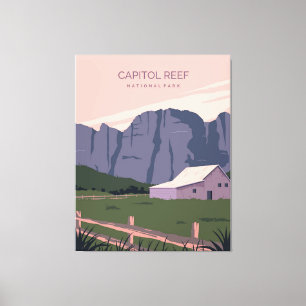 Capitol Reef National Park Canvas Print