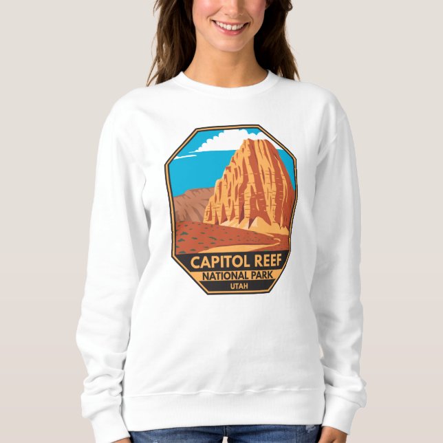Capitol Reef National Park Cathedral Valley Loop  Sweatshirt (Front)