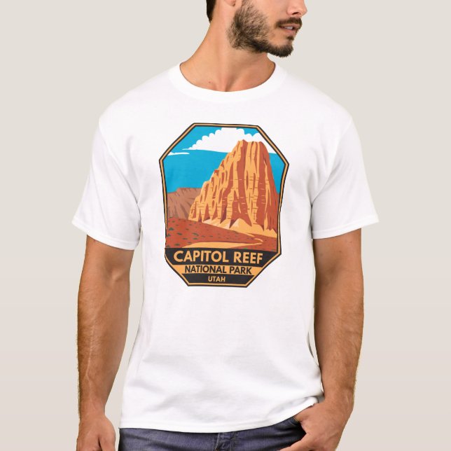 Capitol Reef National Park Cathedral Valley Loop T-Shirt (Front)