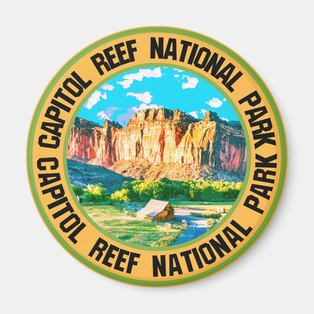 Capitol Reef National Park                         Magnet (Front)