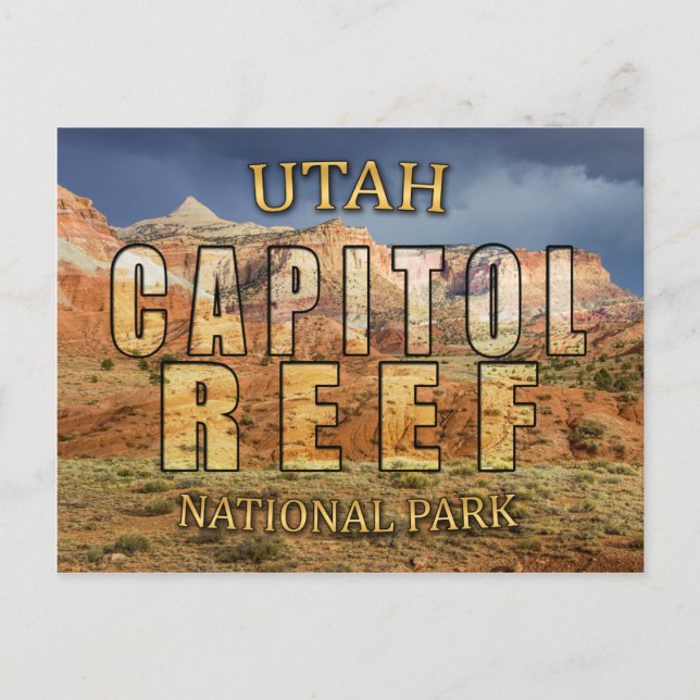 Capitol Reef National Park Postcard (Front)