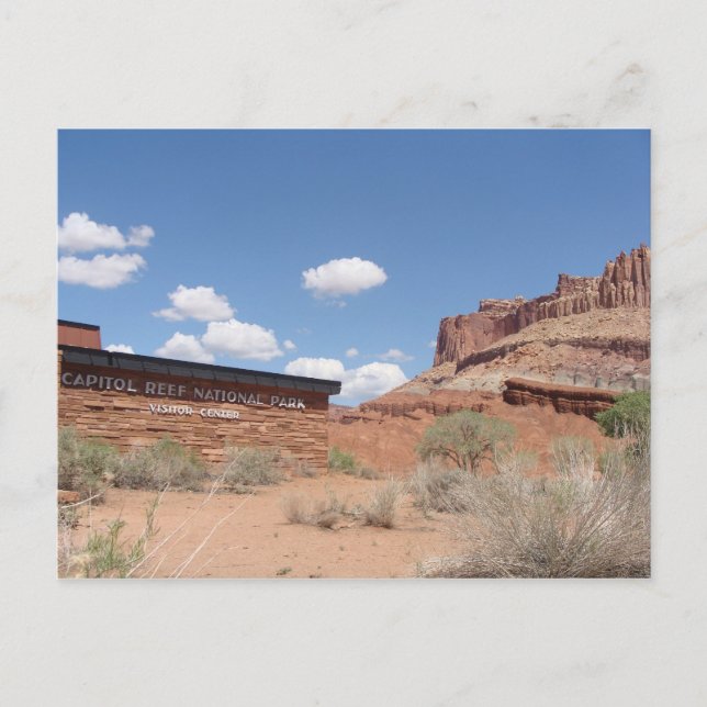 Capitol Reef National Park Postcard (Front)