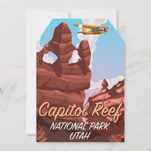 Capitol Reef National Park Travel poster