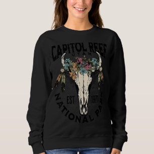 Capitol Reef National Park Utah Nature Hike Outdoo Sweatshirt
