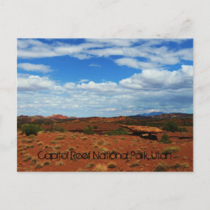 Capitol Reef National Park, Utah Postcard