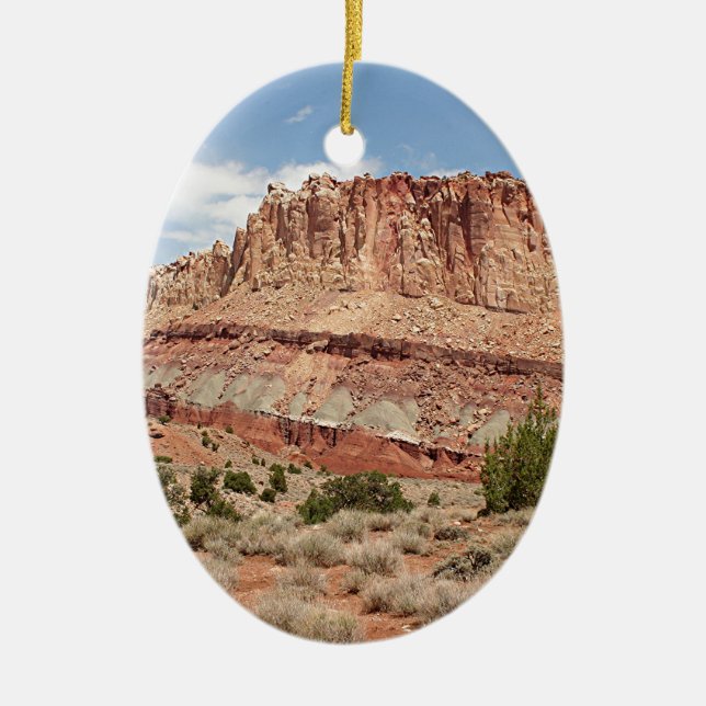 Capitol Reef National Park, Utah, USA 19 Ceramic Tree Decoration (Front)