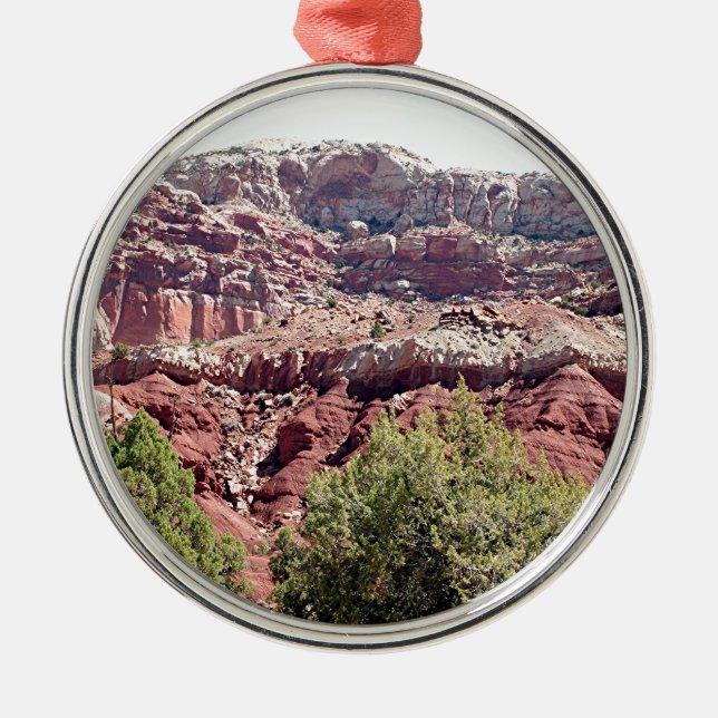 Capitol Reef National Park, Utah, USA 6 Metal Tree Decoration (Front)