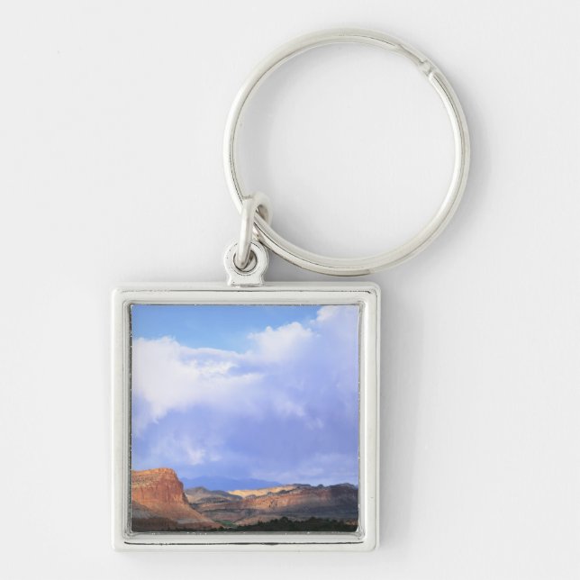 Capitol Reef National Park, Utah. USA. Cumulus Key Ring (Front)