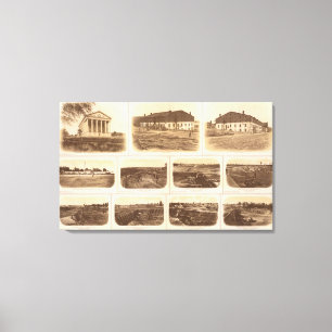 Capitol, Richmond Libby Prison Canvas Print