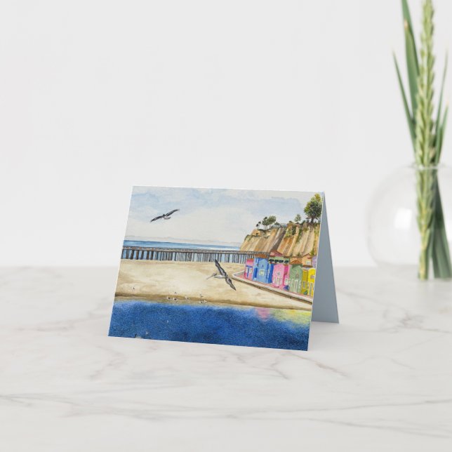 Capitola,CA Thank You Card (Front)