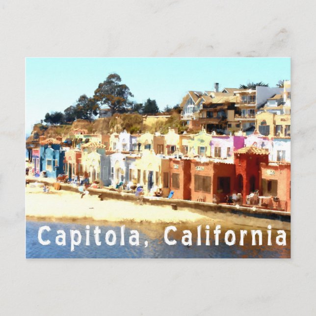 Capitola-California Postcard (Front)