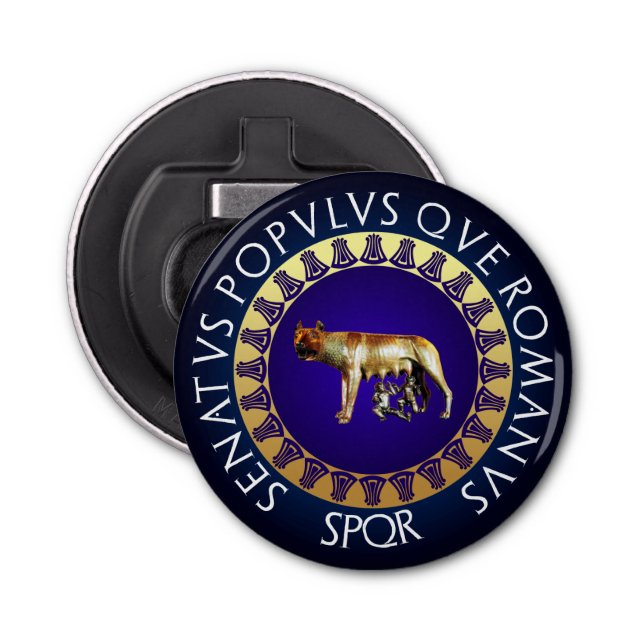 Capitoline Wolf Bottle Opener (Front)