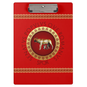 Capitoline Wolf Clipboard