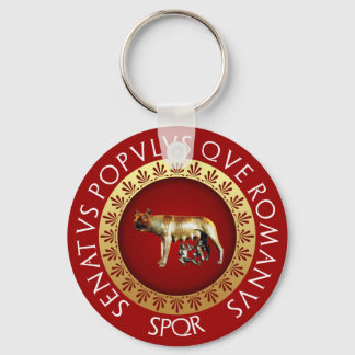 Capitoline Wolf Key Ring