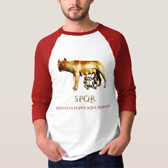 Capitoline Wolf T-Shirt (Front)