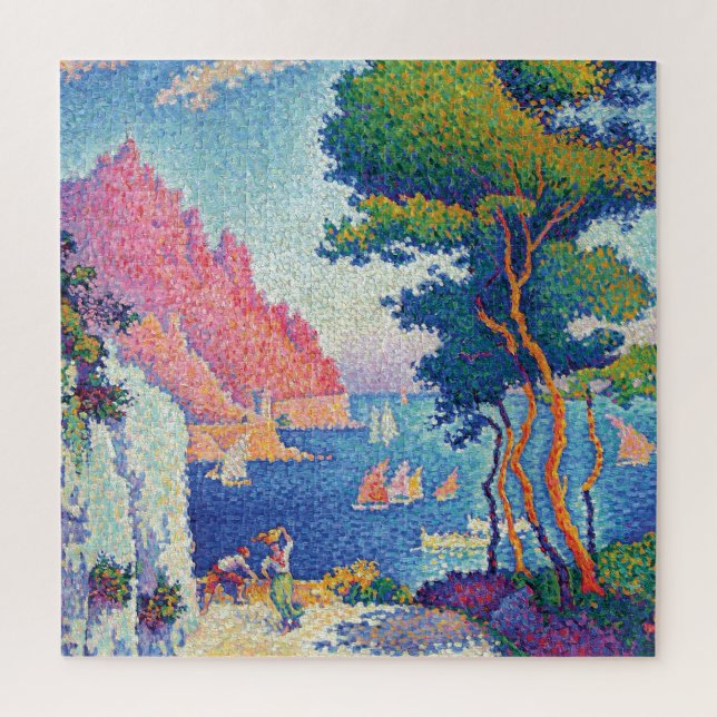 Capo di Noli by Paul Signac Jigsaw Puzzle (Vertical)