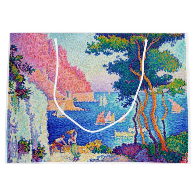 Capo di Noli, Signac Large Gift Bag (Front)