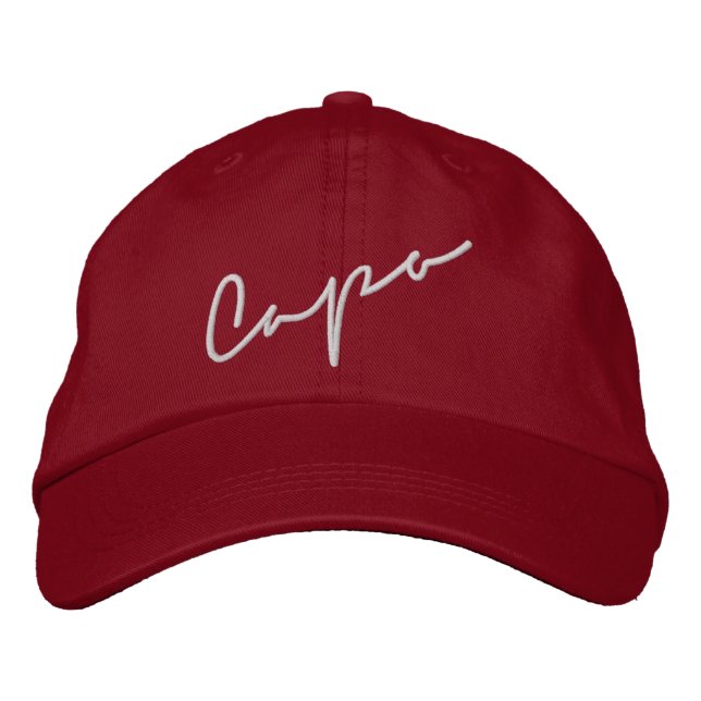 Capo Embroidered Hat (Front)