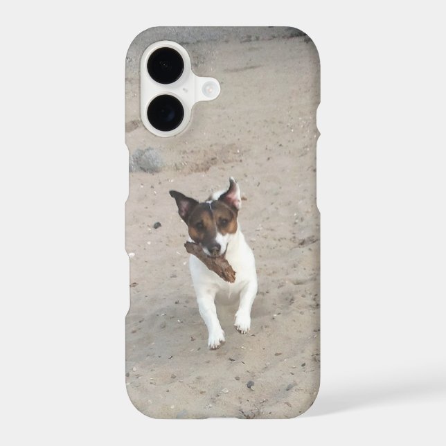 Capo von Oppenheim, Jack Russell Terrier Dog iPhone Case (Back)