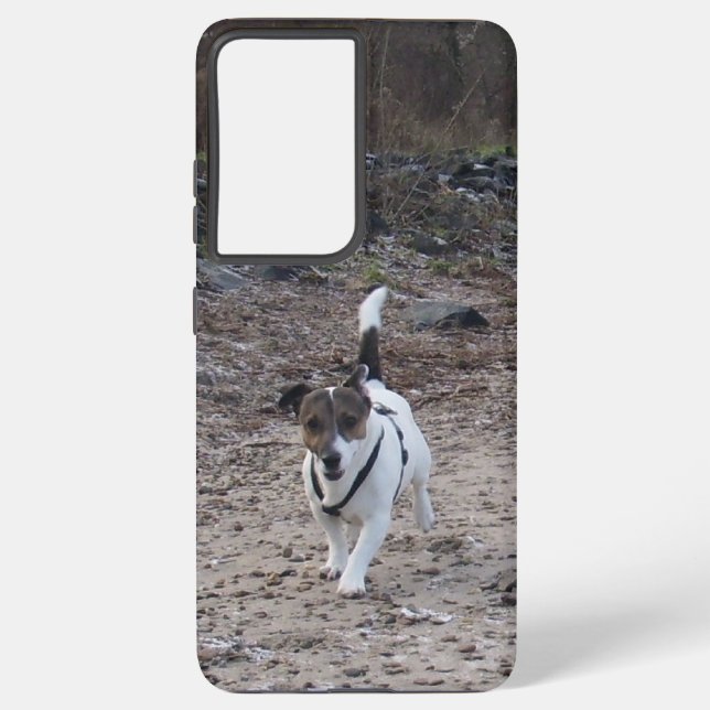 Capo von Oppenheim, Jack Russell Terrier Dog Samsung Galaxy S21 Ultra Case (Back)