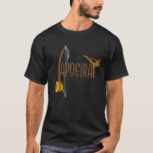 Capoeira Athletic Berimbau Instrument Power 2 T-Shirt