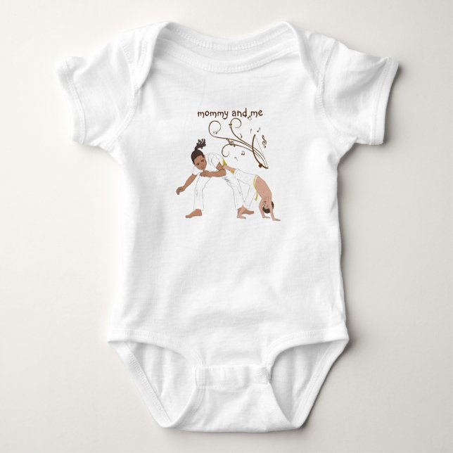 Capoeira baby bodysuit (Front)