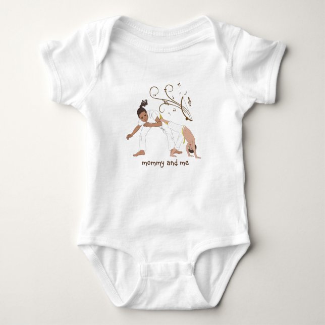 Capoeira baby bodysuit (Front)
