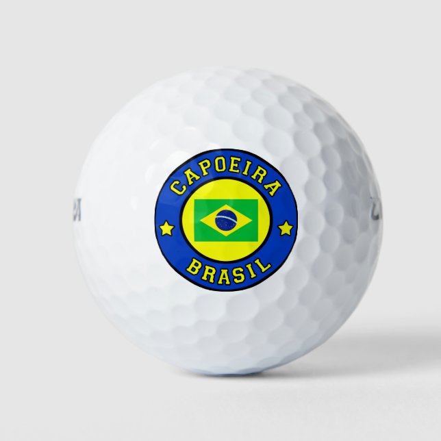 Capoeira Brasil Golf Balls (Front)