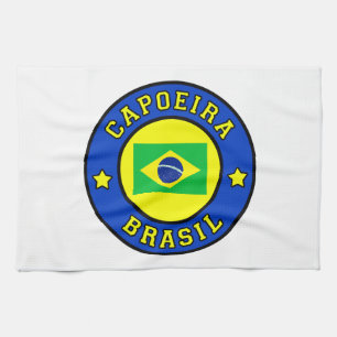 Capoeira Brasil Tea Towel