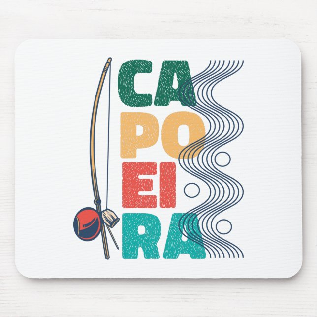 Capoeira - Brazilian Martial Art Mouse Pad (Front)
