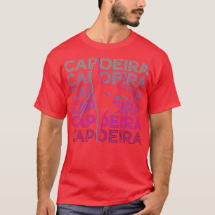 Capoeira Brazilian Martial Artist Retro Gift T-Shirt
