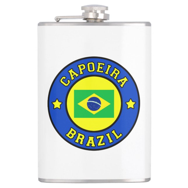 Capoeira Hip Flask (Front)