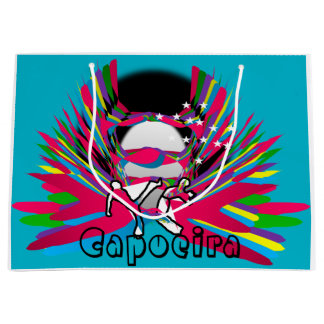 capoeira large gift bag