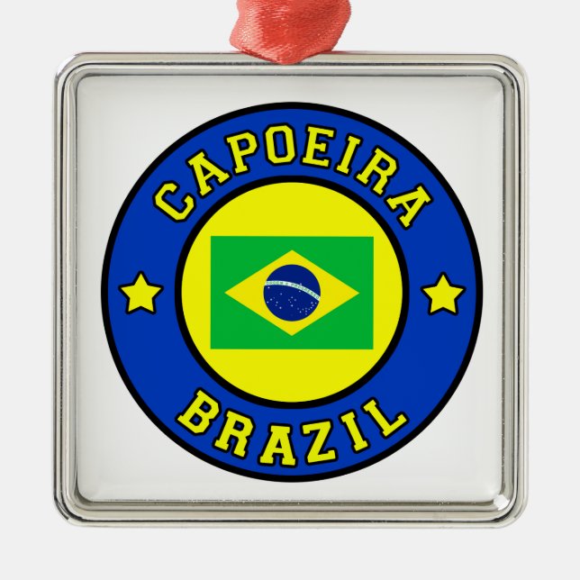Capoeira Metal Tree Decoration (Front)