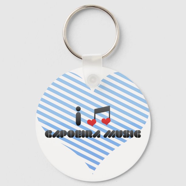 Capoeira Music Key Ring (Front)
