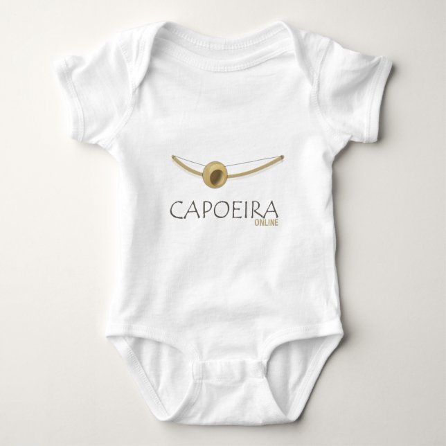Capoeira Online Graphic Baby Bodysuit (Front)