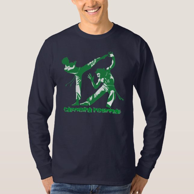 Capoeira Regional (Green) T-Shirt (Front)