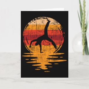 Capoeira Retro Vintage - Kickboxing Brazilian Mart Card